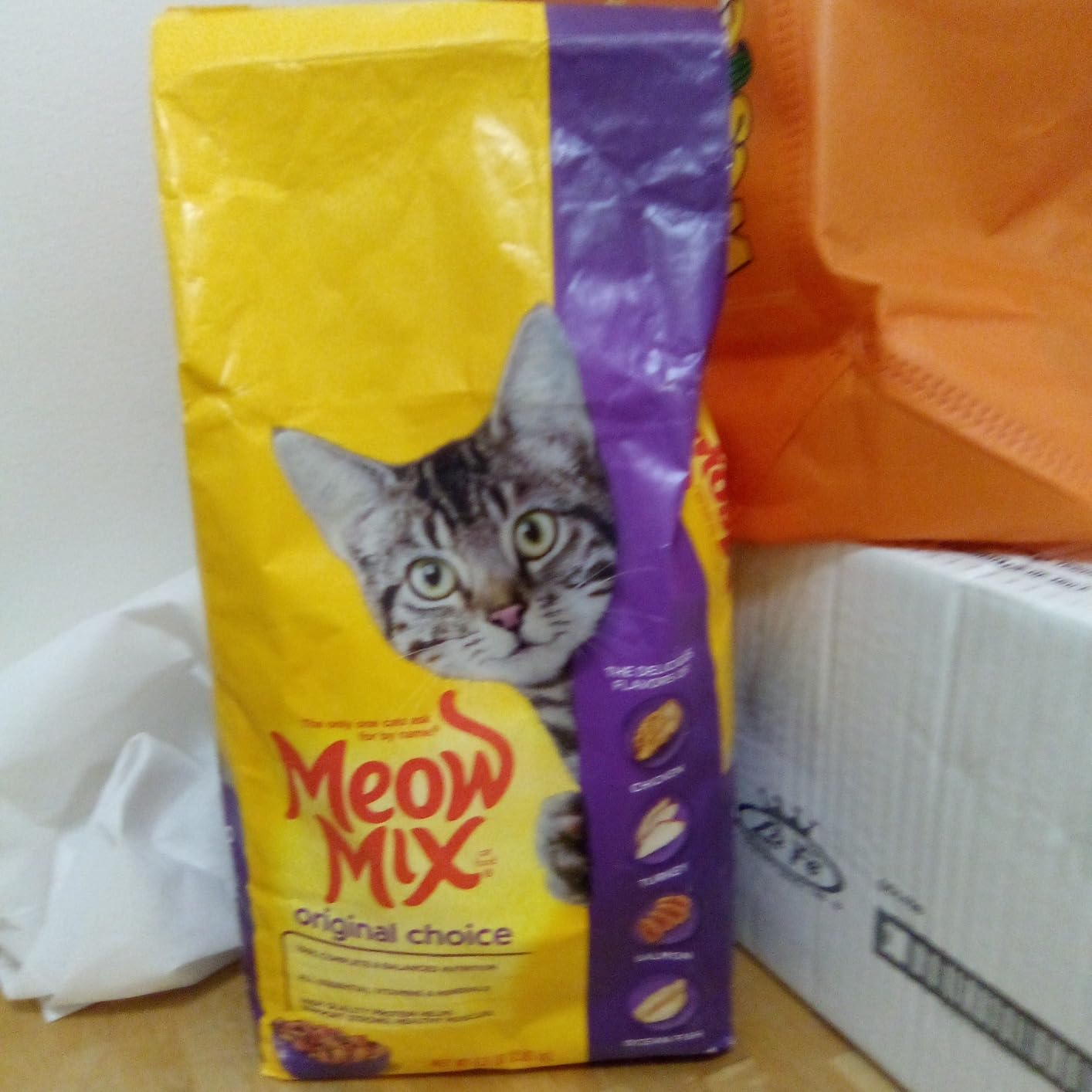 Meow Mix Original Choice Dry Cat Food, 6.3 Pound Bag photo review