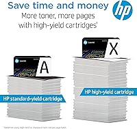 Vista 3 de HP 201X Cyan High-Yield Toner Cartridge Works with Color LaserJet Pro M252, MFP M277 Series CF401X