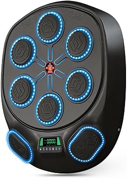 Smart Music Boxing Machine | 8 Target&Interactive Punching Trainer