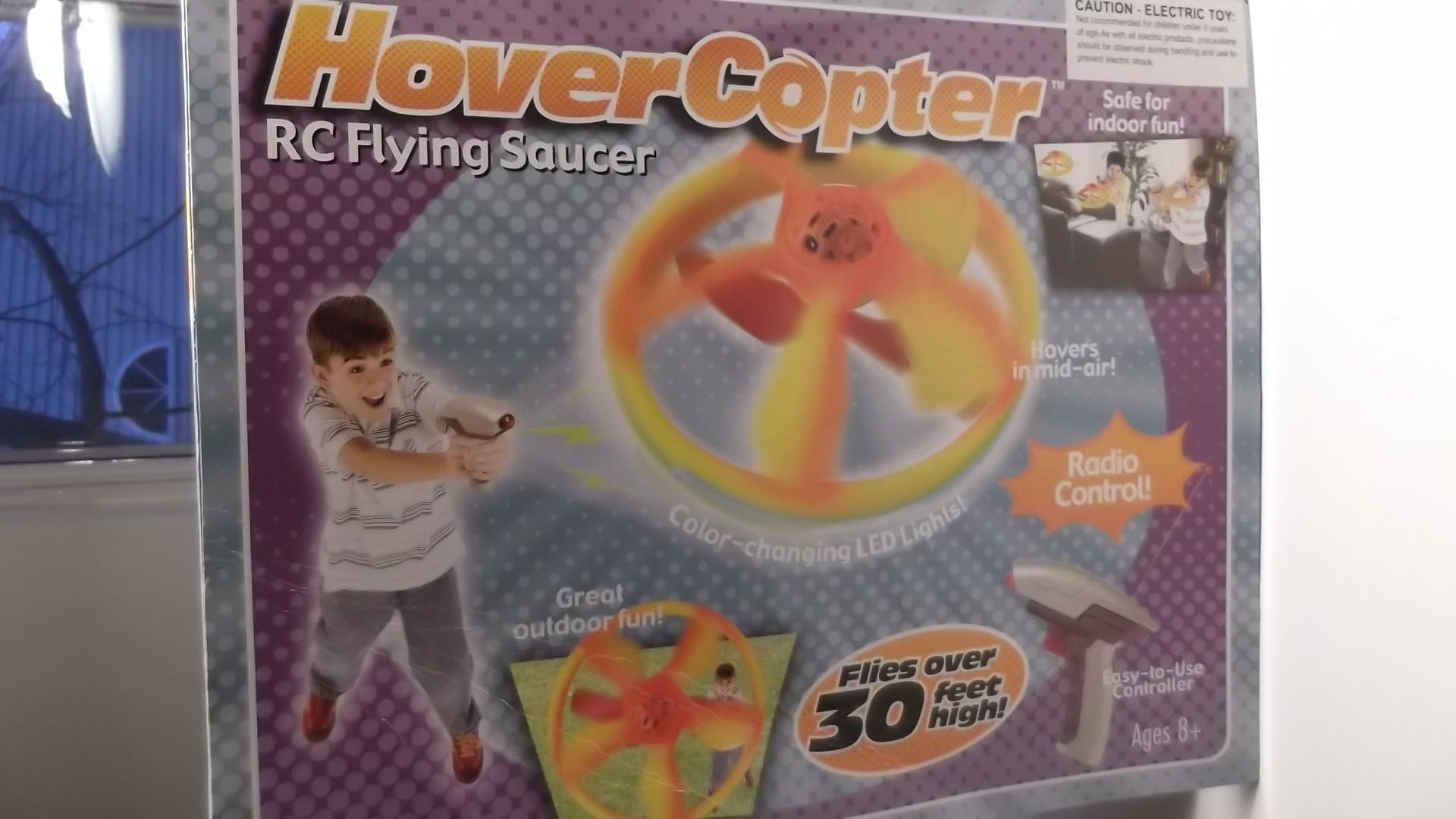 Spinmaster Hover Copter Wireless Flying Saucer (49 MHz)