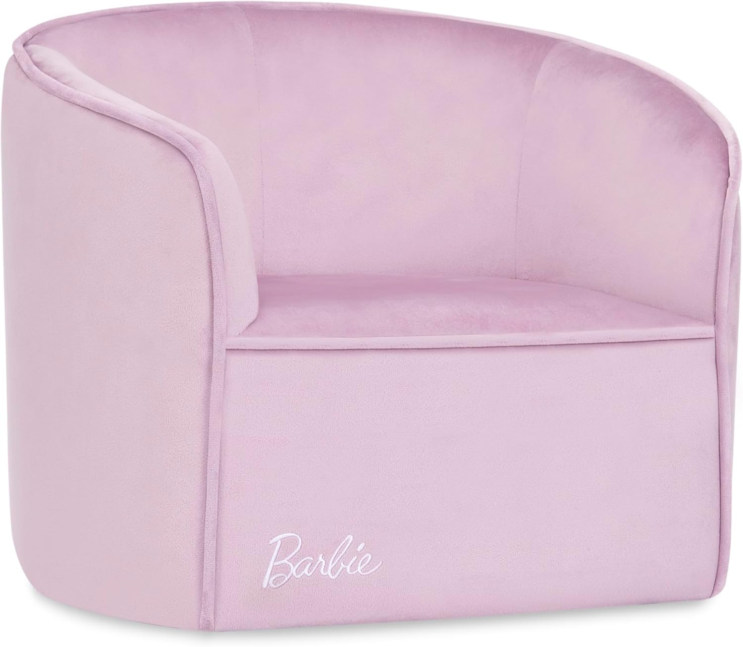 Barbie Purple Kid's Sofa with Embroidered Logo