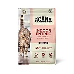 ACANA Indoor Entree Dry Cat Food, Free Run Chicken and Turkey Recipe, 4 lb