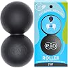 RAD Roller I Myofascial Release Tools I Medium Density I Self Massage Mobility and Recovery (Black)