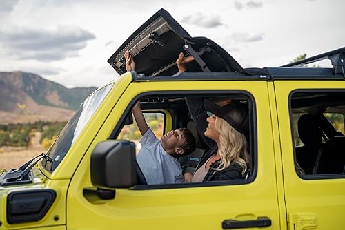 Miniatura 4 de Bestop 5245417 - Sunrider de sarga negra para Jeep Wrangler JL y Jeep Gladiator 2018