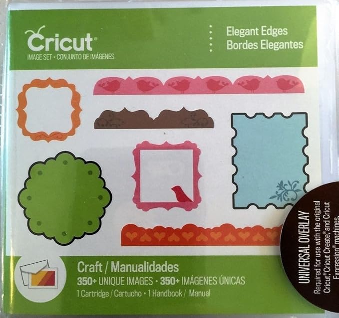Cricut Cartridge Elegant Edges Digital Set Amazon.co.uk Home & Kitchen