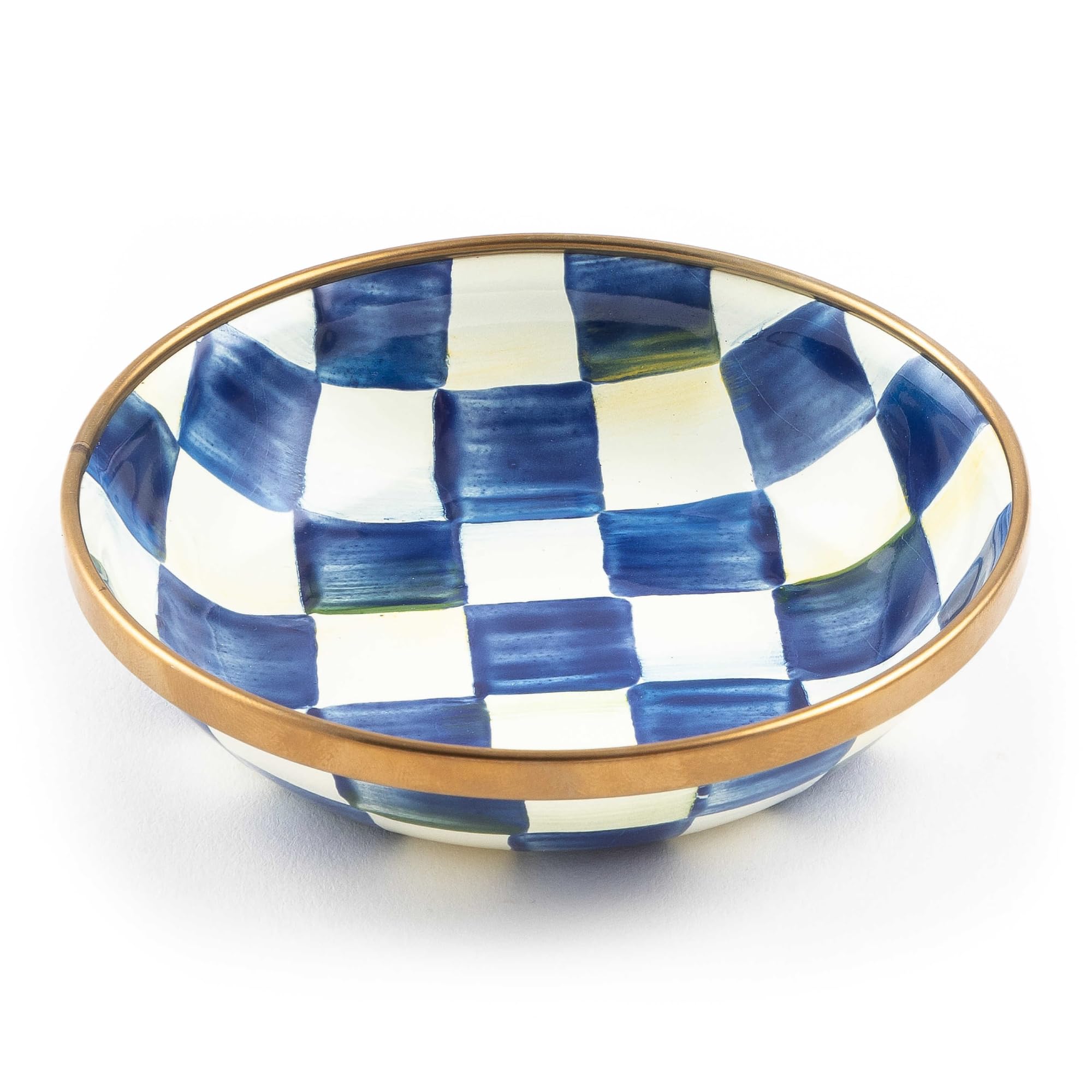 Amazon.com: MACKENZIE-CHILDS Enamel Dipping Bowl, Small