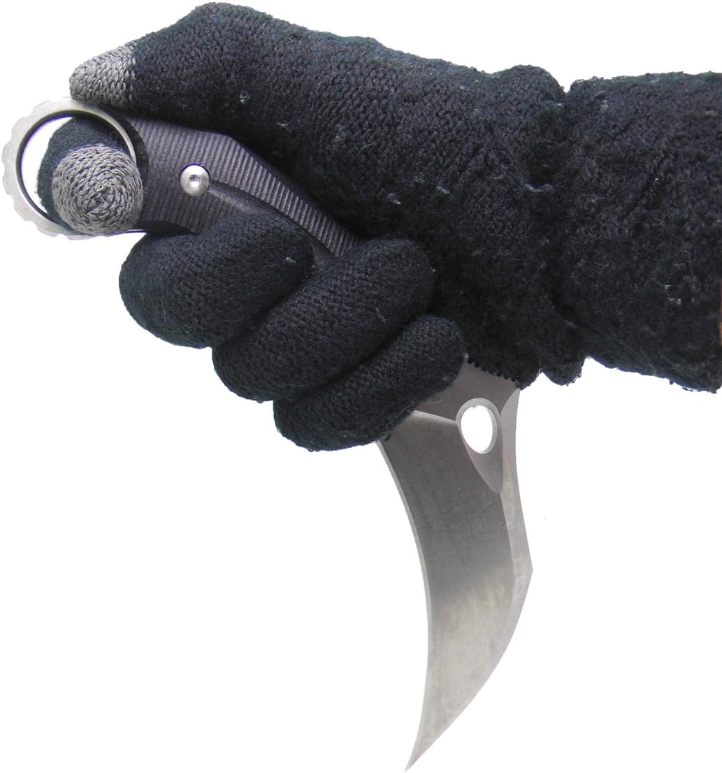 MASALONG Pterosaurs Outdoor Camping Portable Defender Fixed Claw Knife karambit