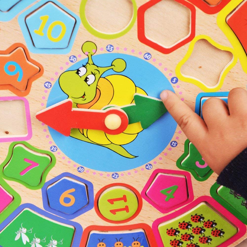 Zest 4 Toyz Sorting Clock Jigsaw Puzzle Educational Toy for Kids Learning Clock Through Fun & Play Age 3 Years and Up - Image 5 thumbnail