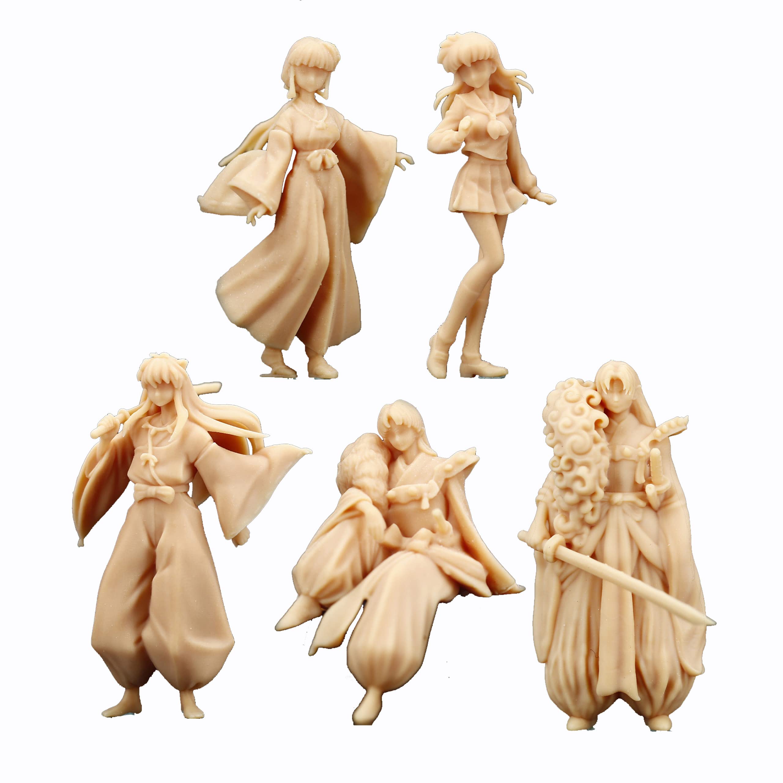 Amazon.co.jp: HAISHU 1/64フィギュアアニメフィギュアミニチュア 