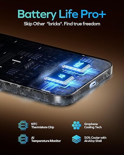 Miniatura 5 de MOMAX Cargador de batería magnético, cargador portátil inalámbrico de 5000 mAh, batería de carga rápida con cable de 20 W, compatible con Magsafe,