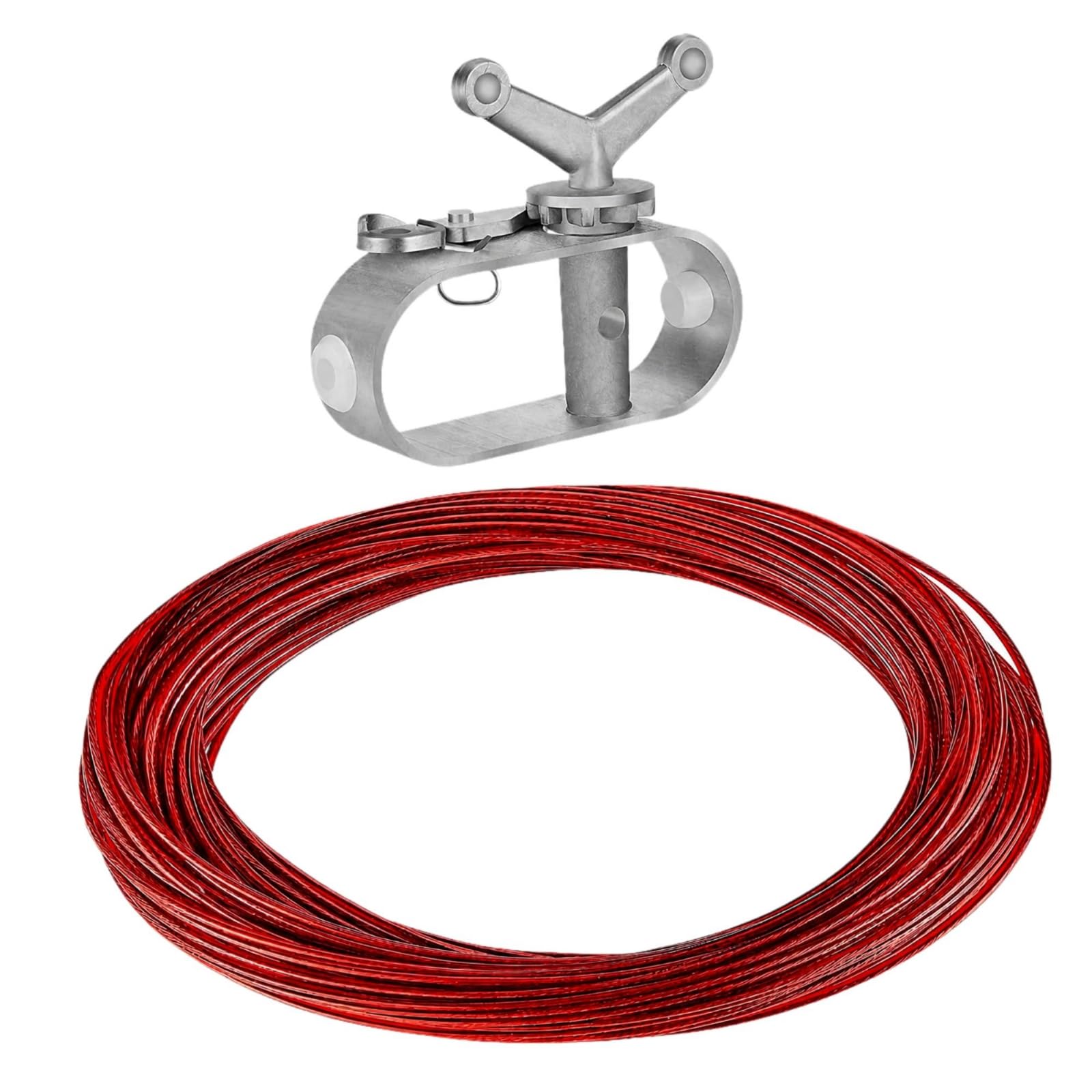 rockible Cabrestante Palanca para Cubierta Piscina Invierno Compacto Cubierta con Palanca, 30m