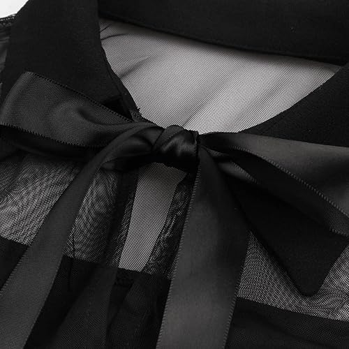 Miniatura 4 de Vestido vintage de lunares de los años 50 Audrey retro Rockabilly vestido de fiesta de los años 50 y 60, vestido de cóctel acampanado