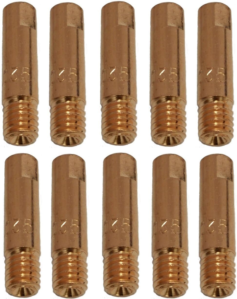 Trafimet TRA-MD0008-09 Contact Tip M 6-0.9-25 mm DHP Copper (20pcs) (140.0177)(WT501400AV) (334-161-000) (8221962))