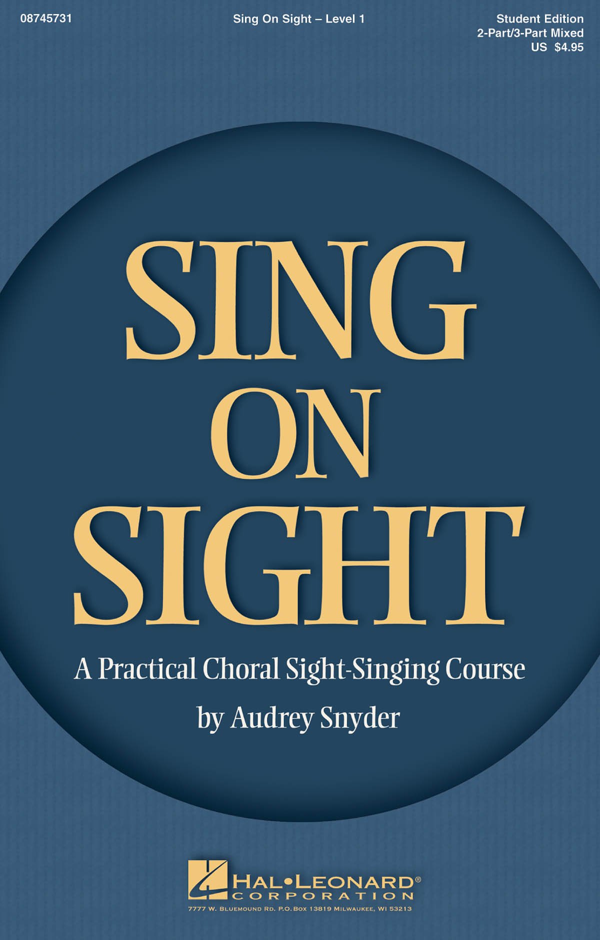 Sing on Sight CD