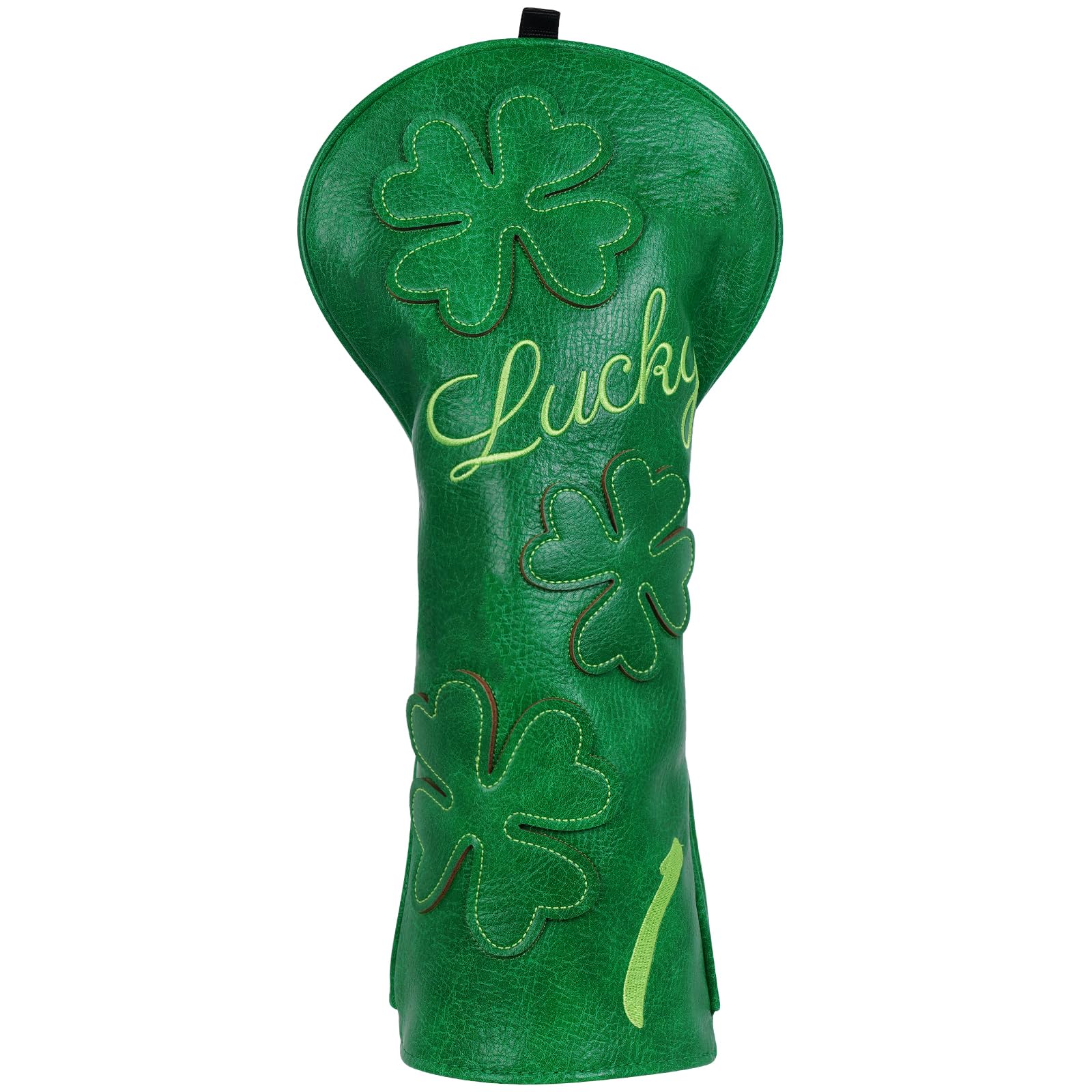 Golf Headcovers Golf Club Head Covers Four Leaf Clover Good Luck Charm — image 1