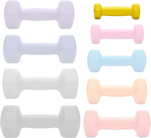 Miniatura 5 de Philosophy Gym Juego de 2 mancuernas de neopreno con forma hexagonal