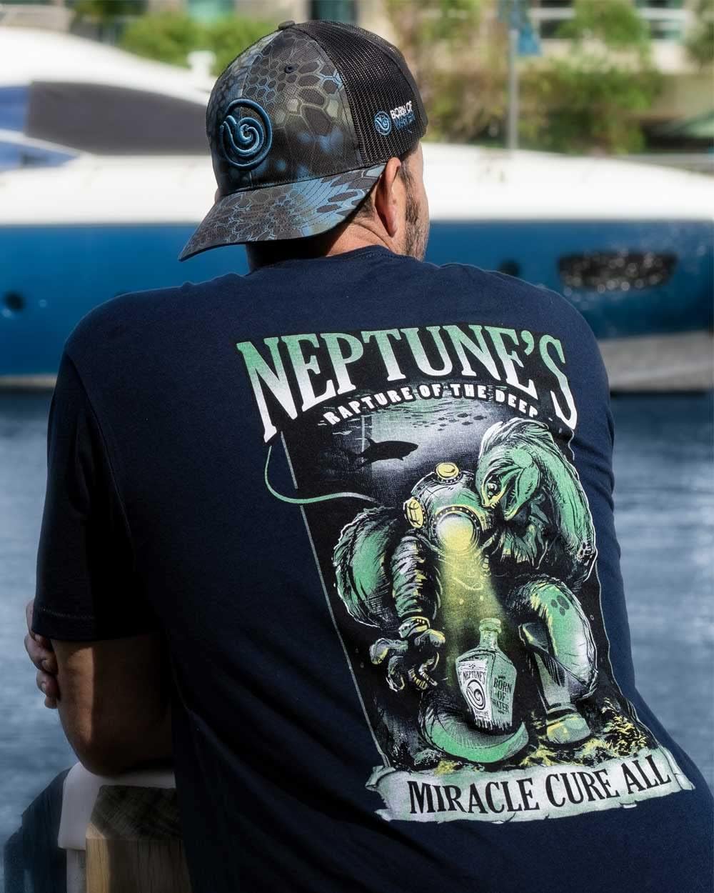 Octopus Spearfishing T-Shirt - Long Sleeve: Kraken