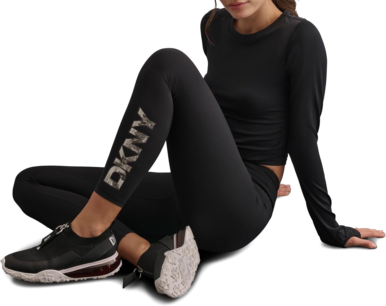 DKNY Womens High Waist Balance Compression Legging - Image 6