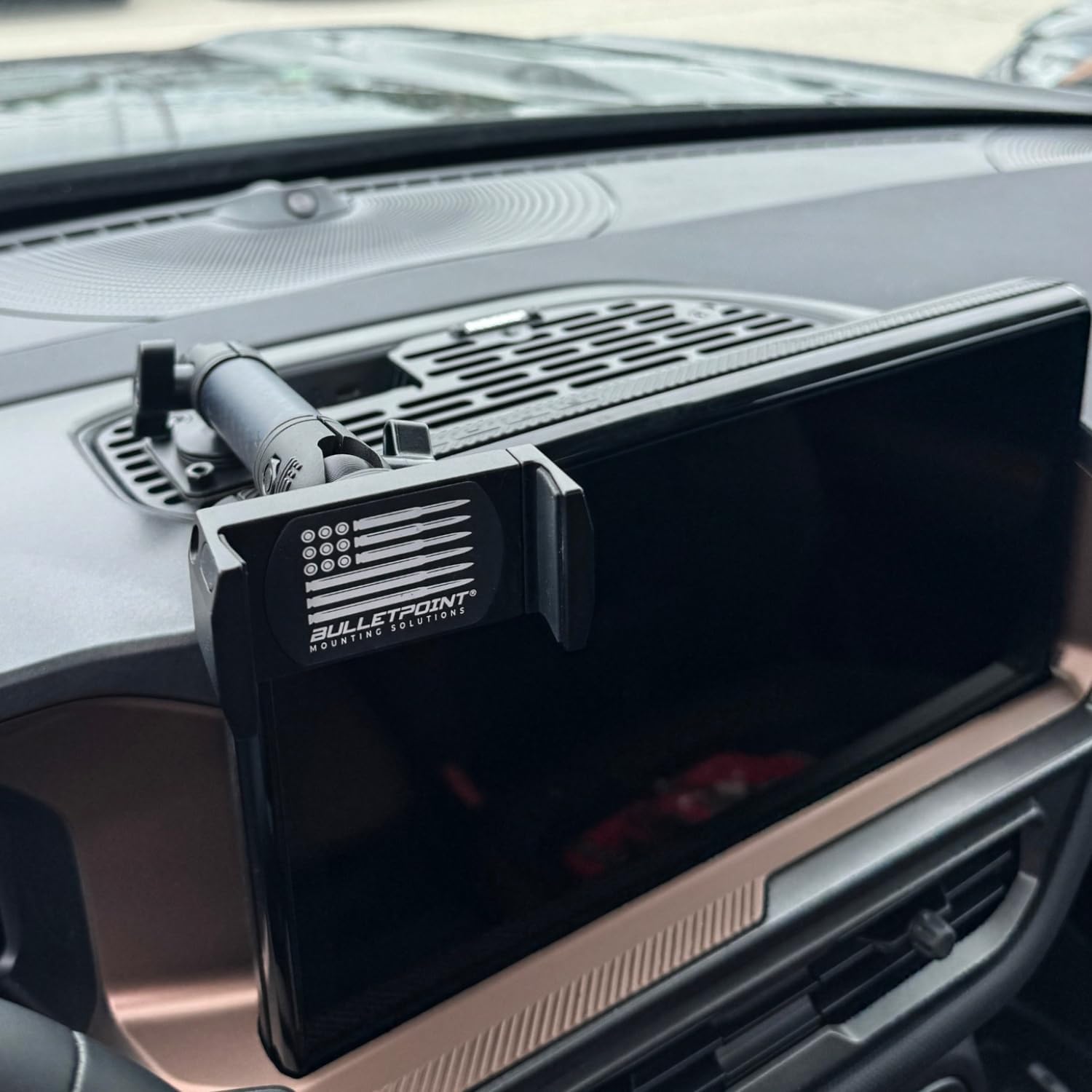 Bulletpoint Mounting Solutions RubiGrid Metal Dash Mount Phone Holder Compatible with 2025+ Ford Bronco Sport