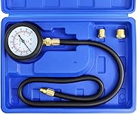 Vista 1 de YSTOOL Kit de probador de presión de aceite, herramienta profesional de medidor de presión de aceite para prueba de diagnóstico de motor con Azul