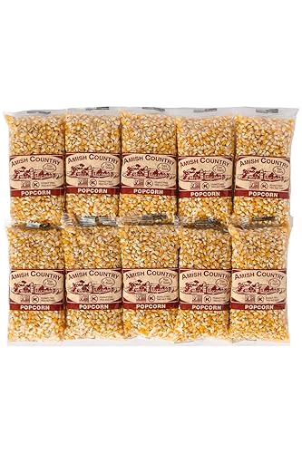 Miniatura 60 de Amish Country Popcorn 2-2 Lb Bags - Ladyfinger Kernels Old Fashioned, Non-GMO and Gluten Free