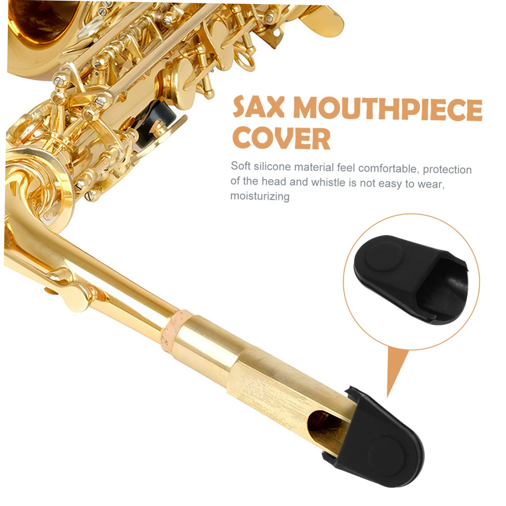 VICASKY Professional Saxophone Hat Sax Cover Flute Sleeve Saxophone Protector Case 37mm