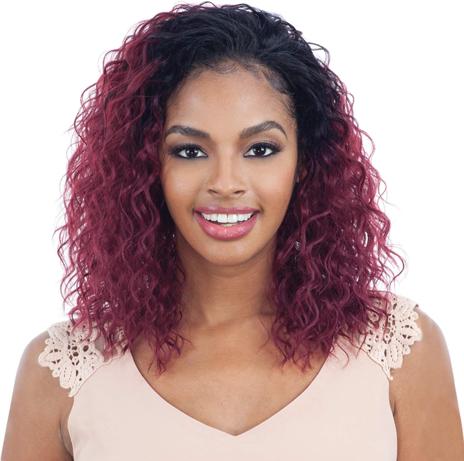 JUICY GIRL (OT27) - Freetress Equal Synthetic Drawstring Full Cap Half Wig