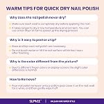 SUPWEE Quick Dry Nail Polish 16ml Large Capacity Nude Regular Nail Polish | Air Fast Dry High Glossy Effect Manicures Salon Home DIY for Beginner
