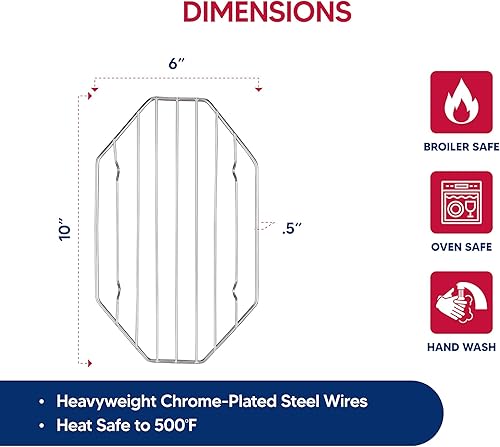 Vista 44 de HIC Harold Import Co. - Parrilla ajustable Plateado
