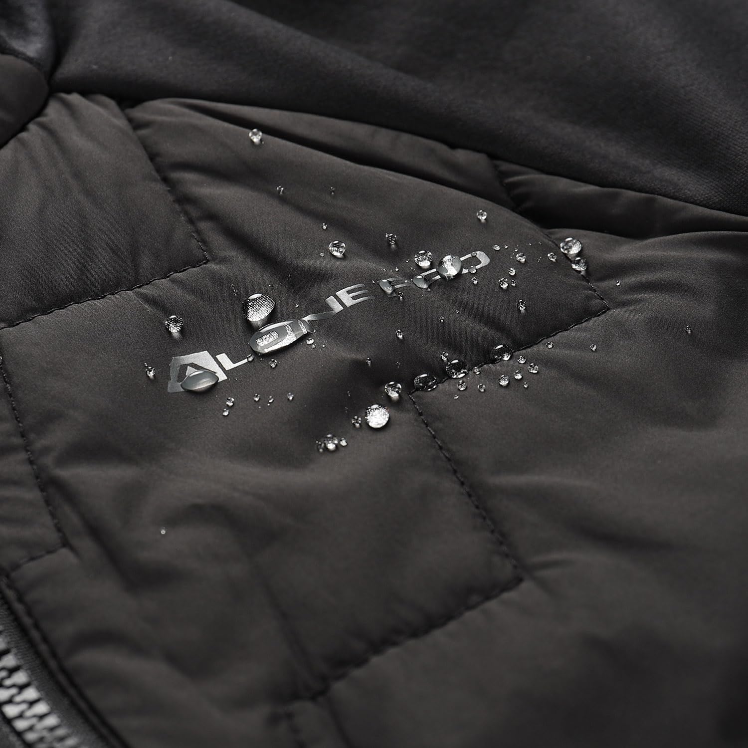 Alpine PRO Hybridjacke für Mädchen – Funktionsjacke mit DWR - Atmungsaktiv und Warm - Outdoor Sweatjacke für Sport Schule Freizeit – Kinder Jorwo2