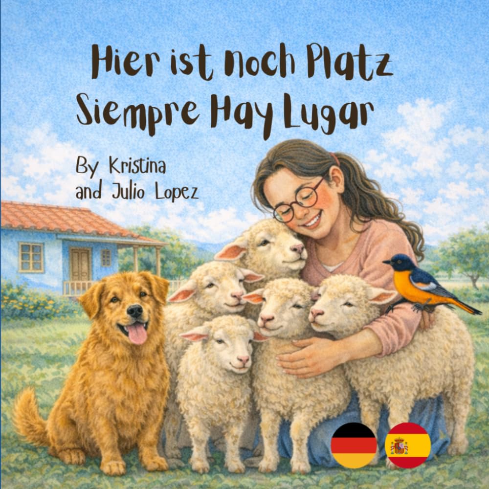 Hier ist noch Platz - Siempre Hay Lugar: Ein zweisprachiges Kinderbilderbuch Deutsch-Spanisch über Freundlichkeit, Teilen und Platz für alle - Un ... compartir y hacer espacio para todos