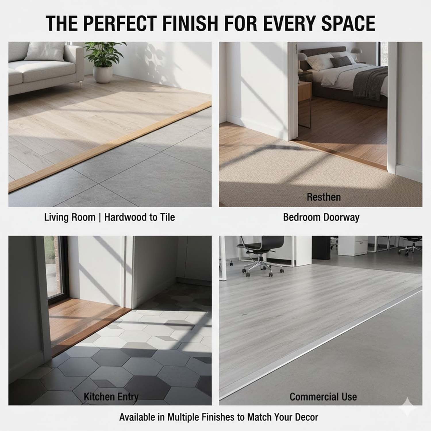 T-Molding Transition Strips,Aluminum Floor Transition Strip,Floor Flat Divider Strip,Heavy Duty Threshold Strips，for Joining Floor Gaps Doorways， Wood Grain(Beige,1.3x47in/3.3x120cm)