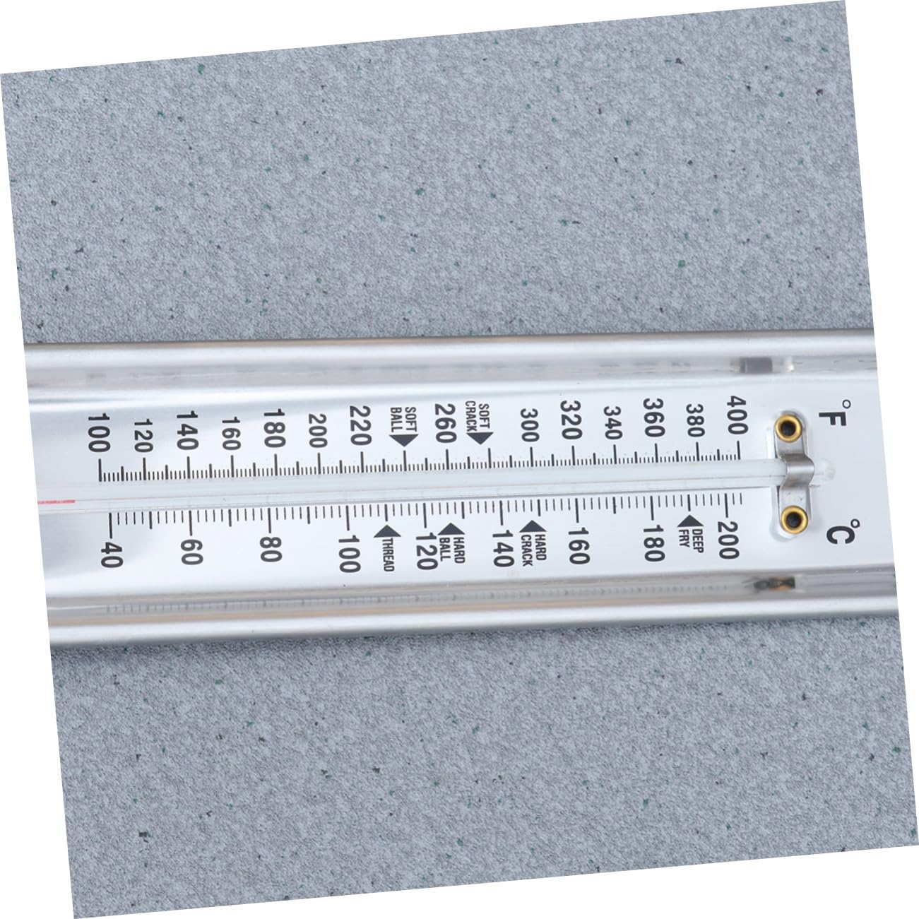Zuckerthermometer und PVC mit Doppelskala 2 Stück für Haushalt