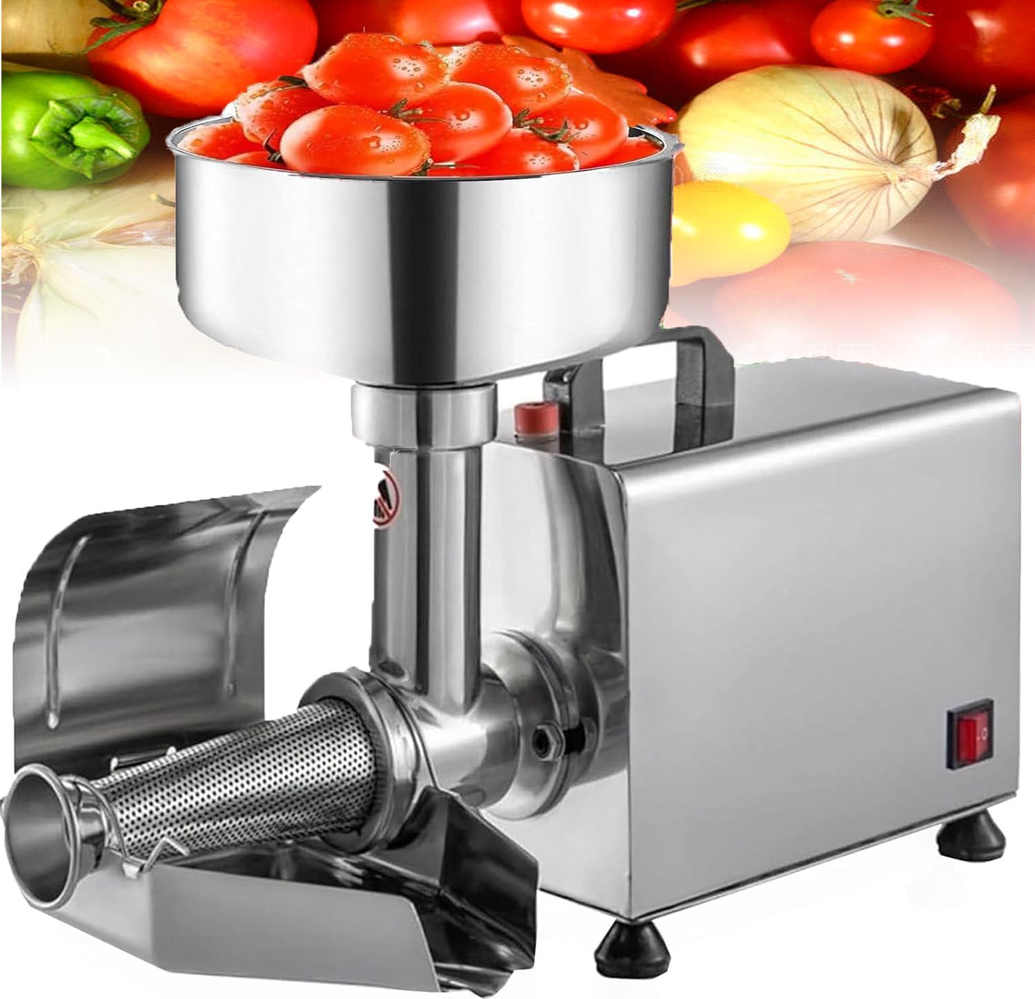 Commercial Tomato Strainer Machine, Stainless Steel Food Strainer And Sauce Maker Fruit Press Squeezer, Tomato Strainer Tomato Milling Machine