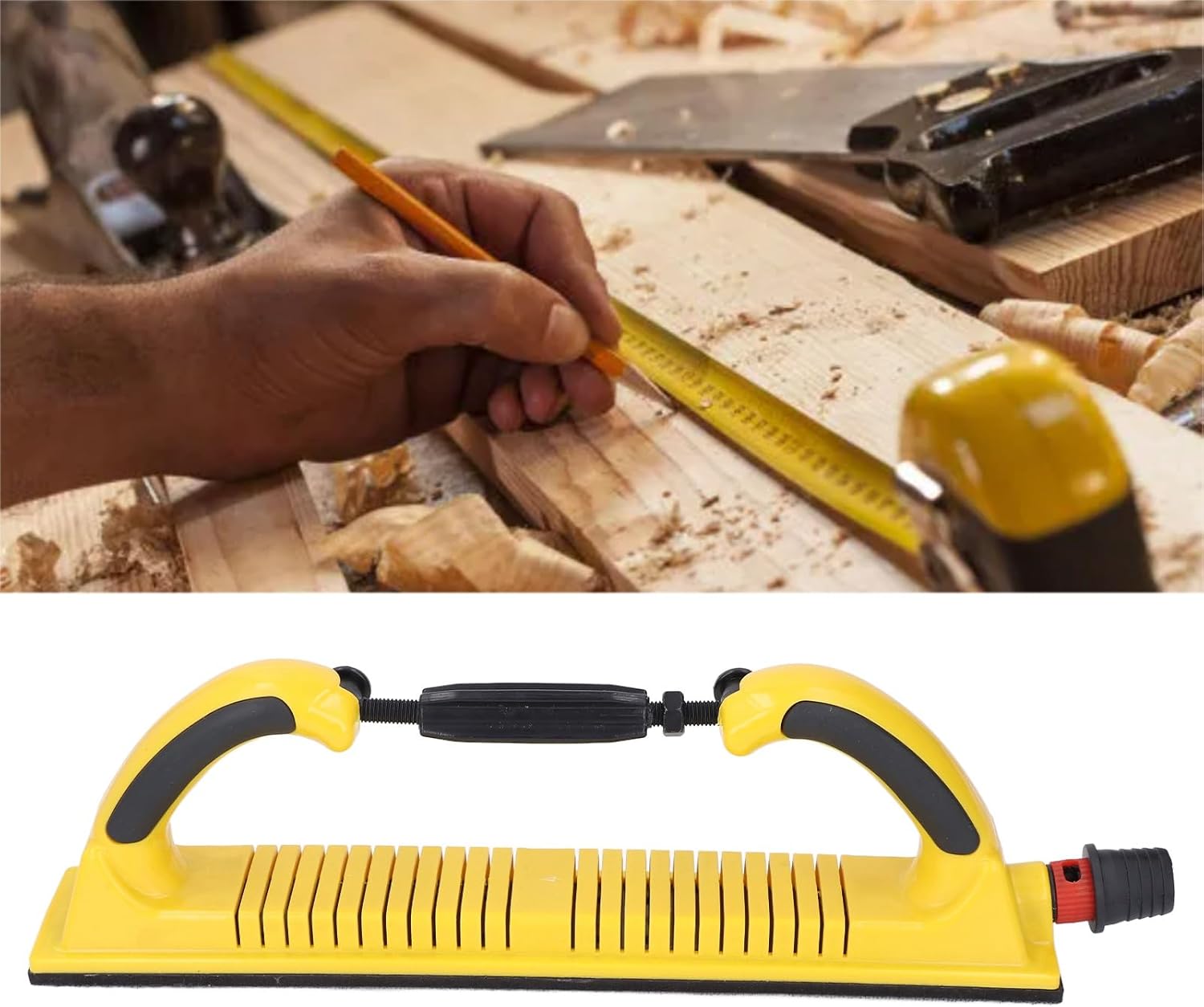 Longboard Hand Sanding File Block, Adjustable Flexible Sanding Block, Hand Sanding Board for Wood Polishing, Car Waxing, Wall Sanding