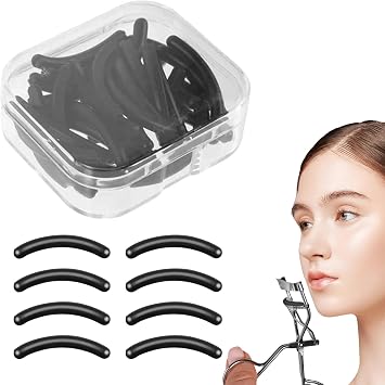 30pcs Silicone Rubber Eyelash Curler Refill Pads