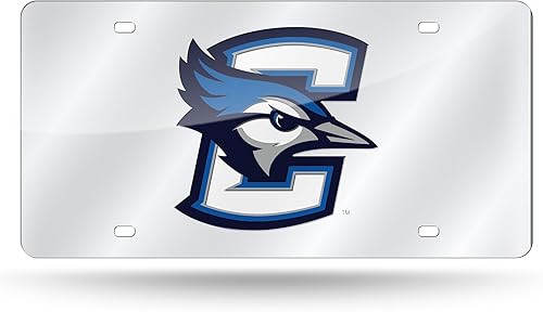 Miniatura 199 de Rico Industries Placa de matrícula de metal con incrustaciones láser de Florida Gators de la NCAA plateado,Alternativo,Negro -,Negro/Plata,Azul,azul