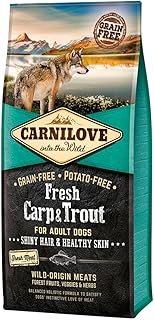 CARNILOVE Canine Adult Fresh Carpa Trucha Hair Skin 12 kg product image