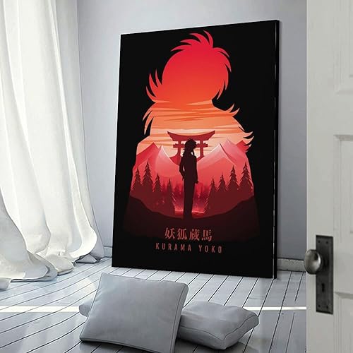 Miniatura 3 de SRAML Kurama Yoko - Póster de Minamino Shuichi de Minamino Shuichi, póster de pintura fotográfica para pared, imagen colgante, decoración de