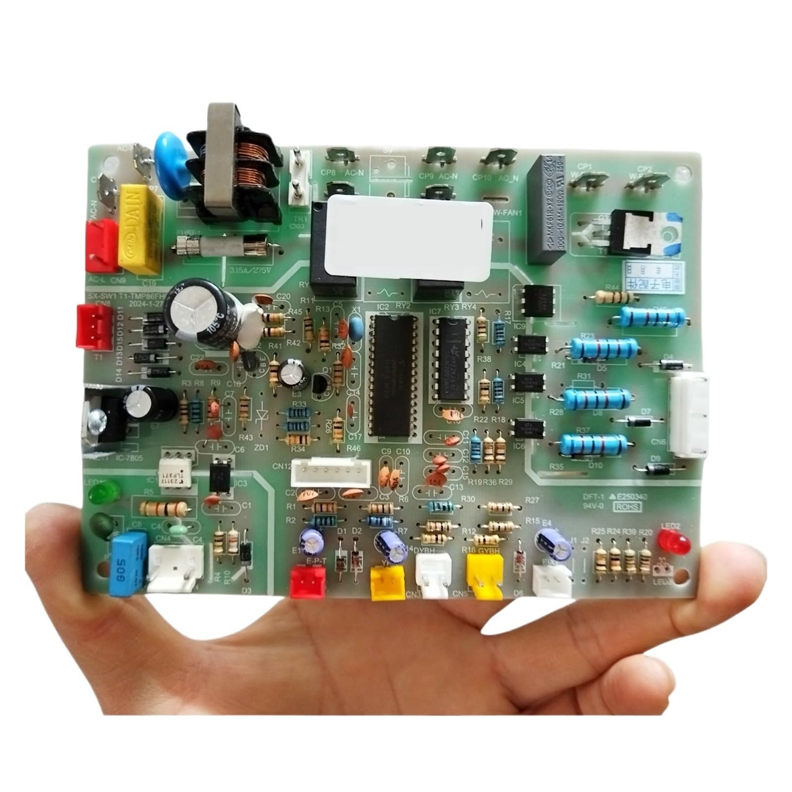 Fkymx 1Pcs For Air Conditioner Sx-Sw1t1-Tmp86fh09-V1 Computer Board Qrd-Sw1c-Tmp86fh09-Sye1 11222047000049