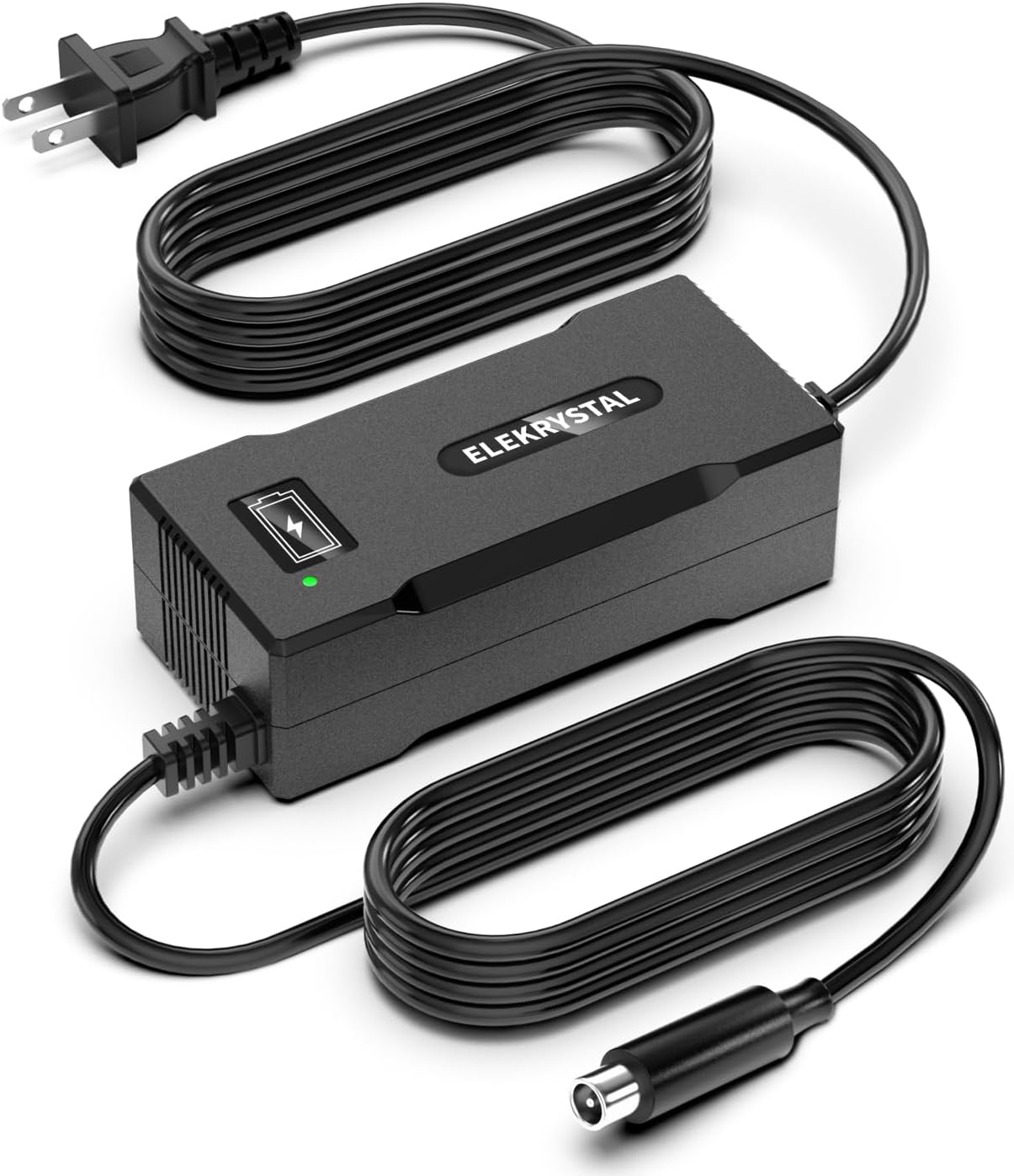 42V 5A Fast Charger for Segway Ninebot MAX G30LP/G30P/ES1/ES2/ES4 & Xiaomi M365 - Compatible with F25/F30/F40, Spin, Skip, Bird, Lime Scooters 36V Li-ion Battery, 8mm Connector