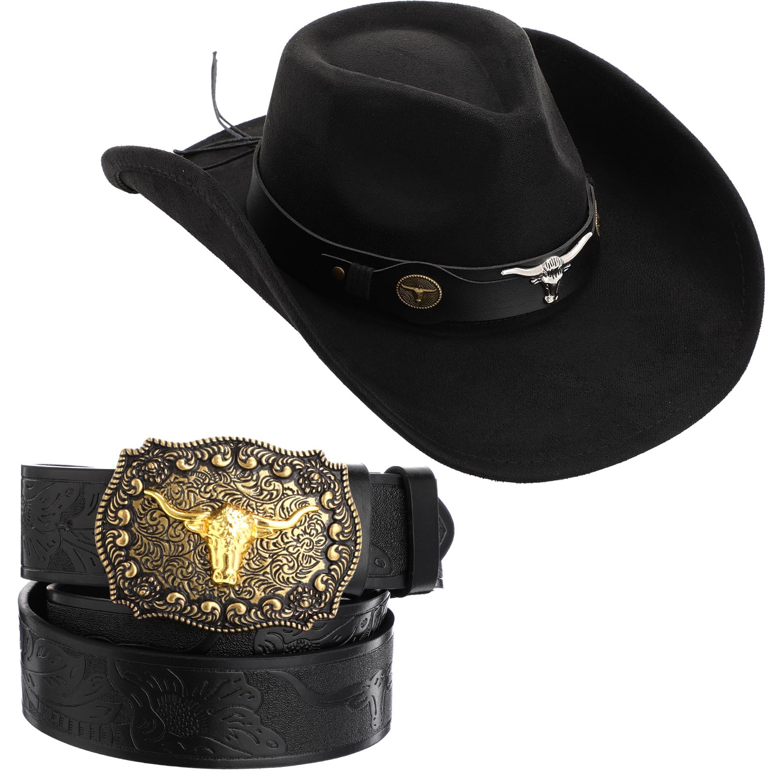Chicingyou Cowboy Hat Belt