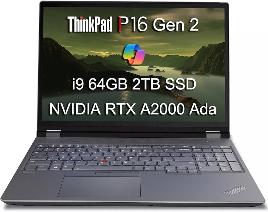 Amazon.com: Lenovo ThinkPad P16 Gen 2 Mobile Workstation (16