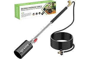Exothermic Flamethrower: Propane Torch Weed Burner Kit