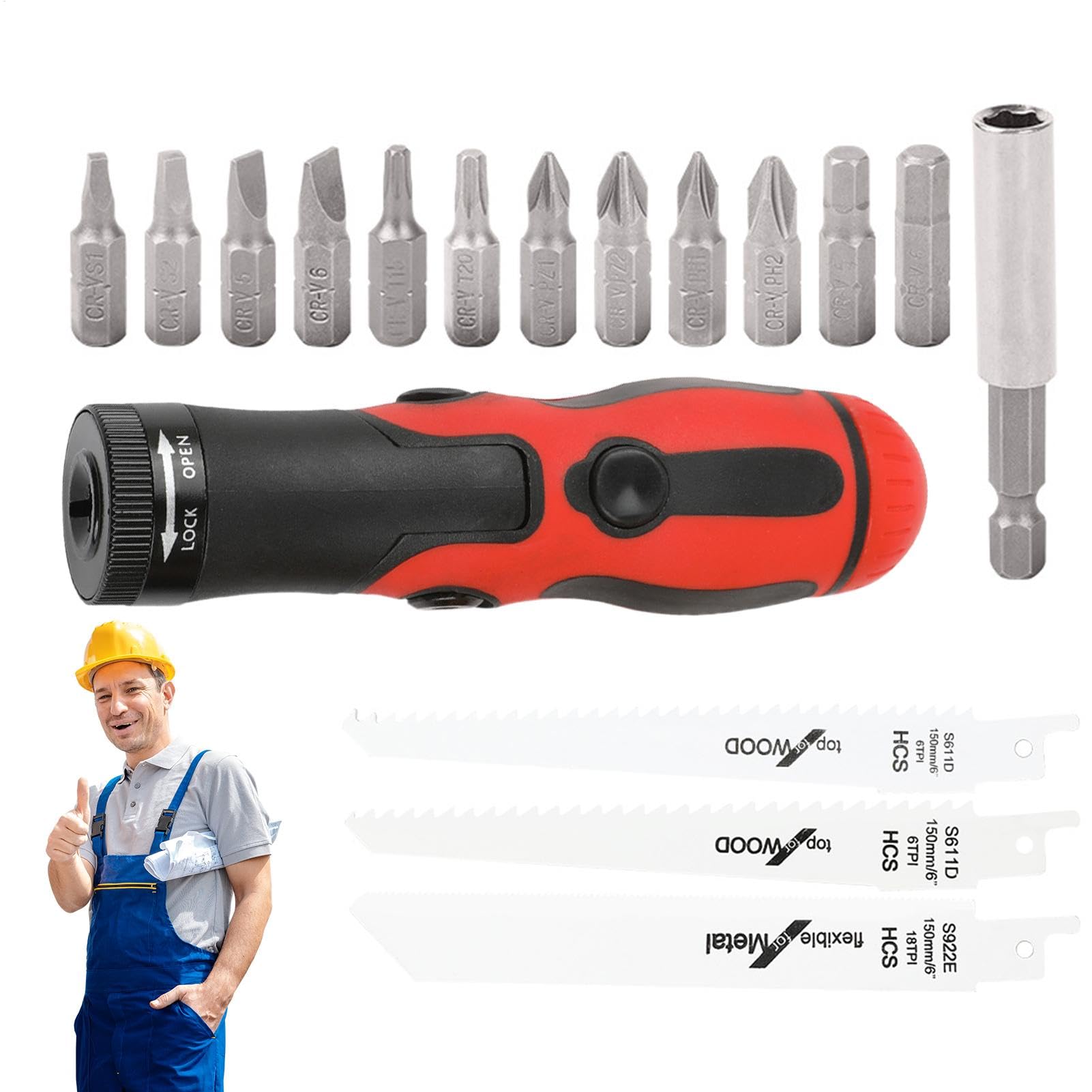Petite scie à main alternative pour couper facilement le bois épais sans fatigue musculaire