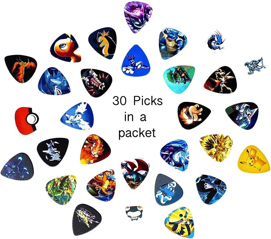 Guitar picks (Mega Edition)(Collectibles)(30 picks in a unit)