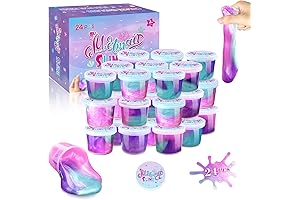 Sparkly Mermaid Slime Favors for Kids