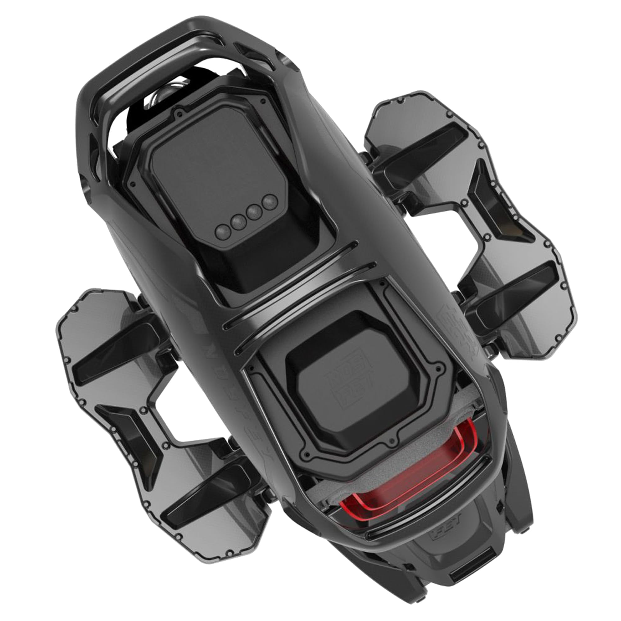 Gyroroue NOSFET Aero - Adulte, Noir, Taille Unique EU, Double Amortissement, Pneu Offroad, Autonomie jusqu'à 60km, 25km/h, Pneu Gonflable 15"