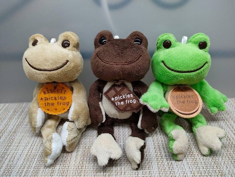 かえるのピクルス マスコット 雪だるまなど5ピク セット かえる