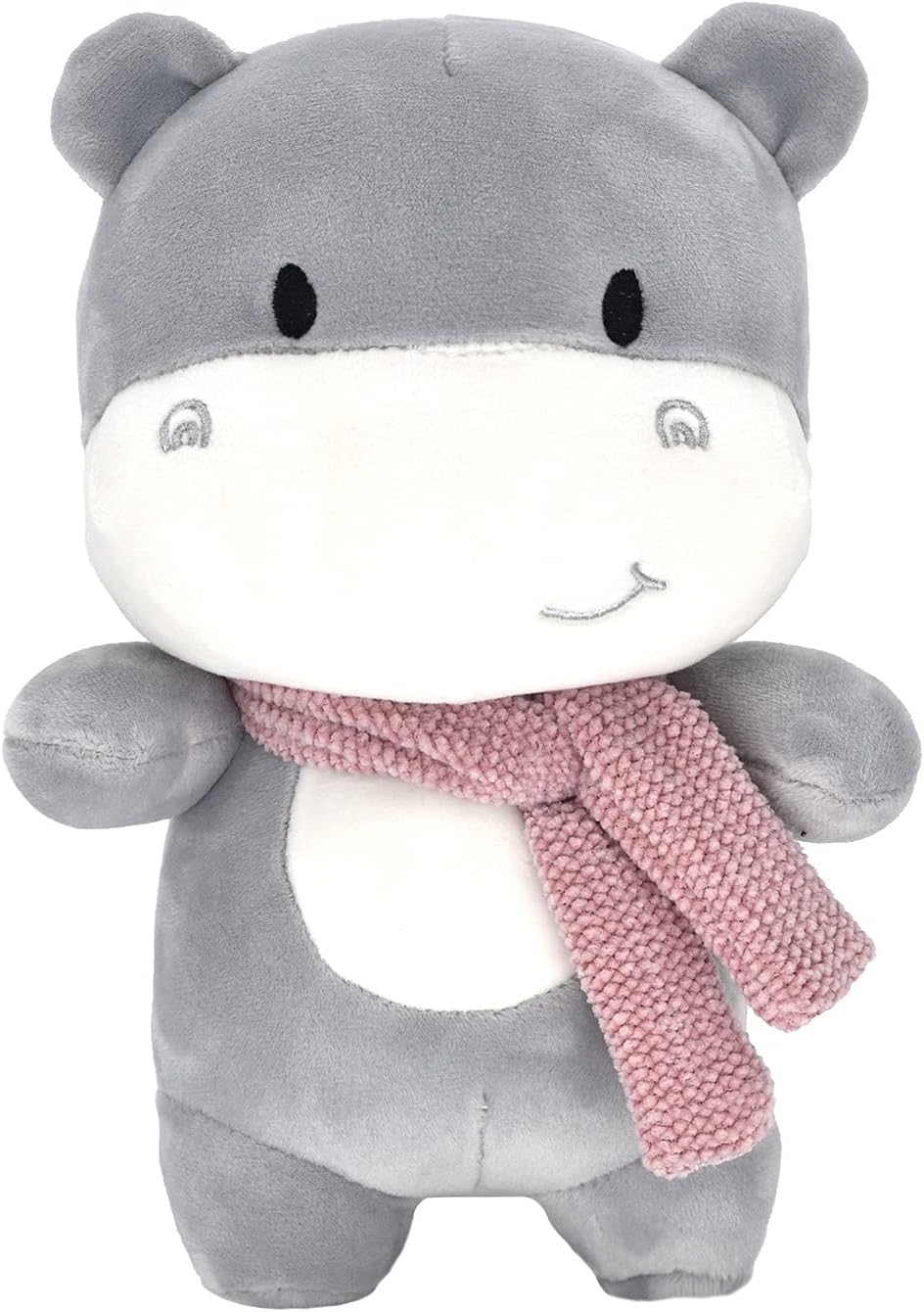 Cute Stuffed Animals Dolls, 9'' Soft Plush Toys for Kids Toddlers Birthday Christmas Day Gifts. (Hippo)